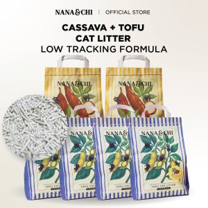 Cassofu Cat Litter (Cassava + Tofu)